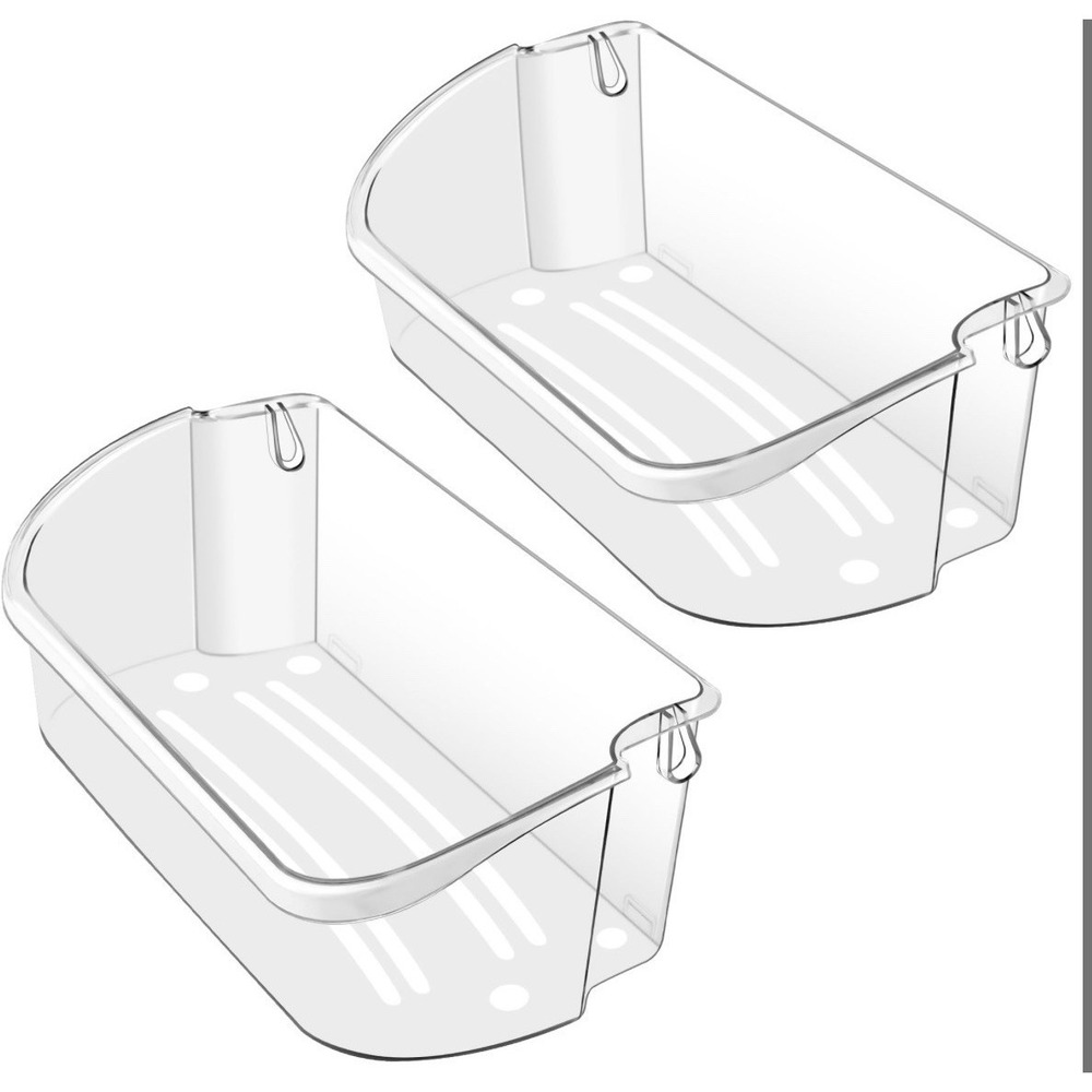 2 PACK Upgraded 240356402 Refrigerator Door Bin Replacement for Frigidaire